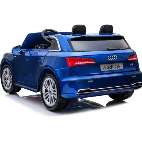 Licencirani Audi Q5 dvosjed plavi lakirani - auto na akumulator slika 3