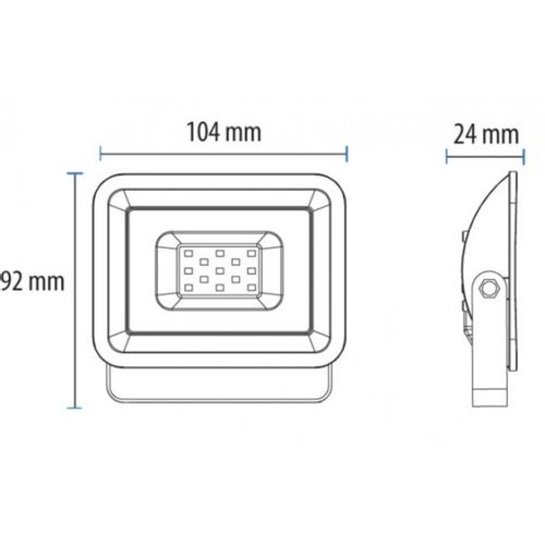 LED reflektor 10W LRF013EW-10/WH slika 2