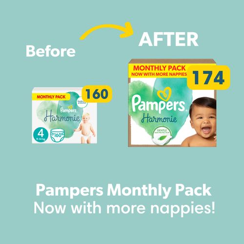 Pampers Harmonie pelene XXL mjesečno pakiranje slika 11