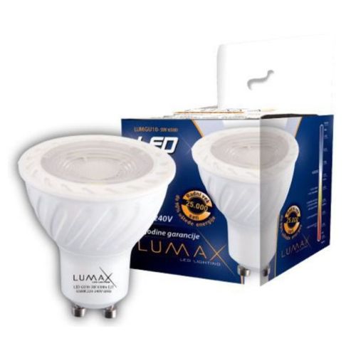 Led sijalica Lumax GU10 LUMGU10-5W 3000k toplo bela slika 1