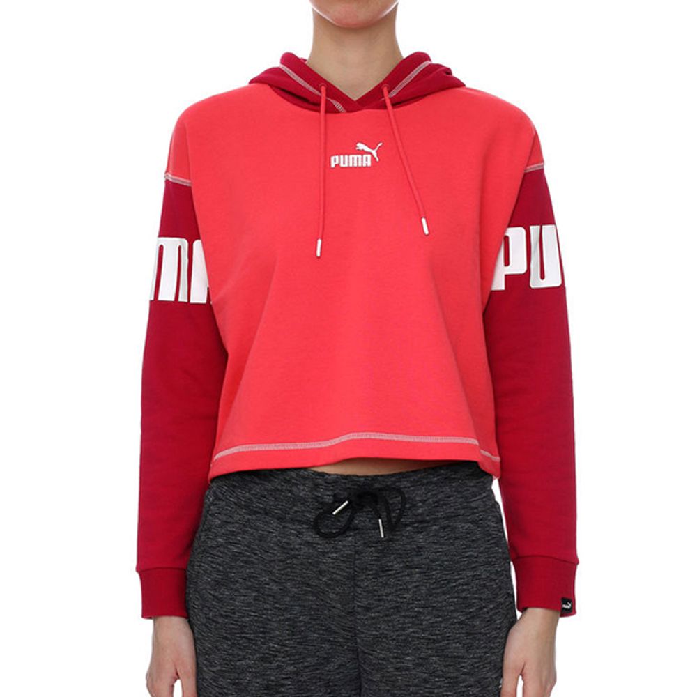Puma Power Hoodie za žene - Crvena slika 1