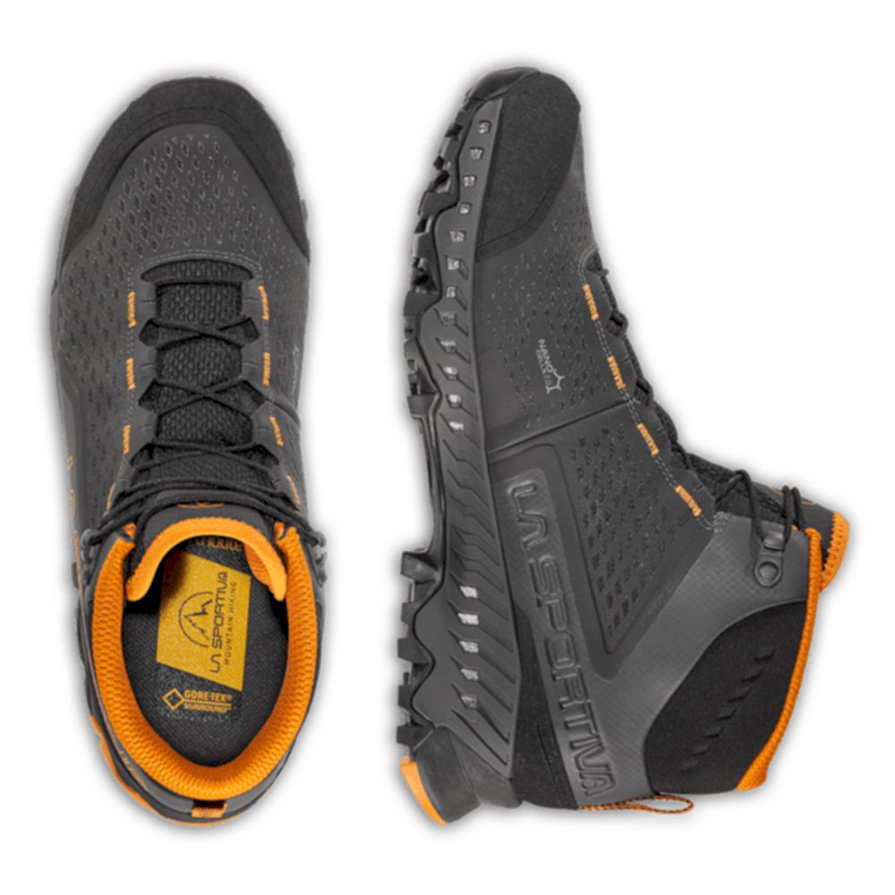 La Sportiva Muške gležnjerice Stream GTX, Carbon/Maple slika 3