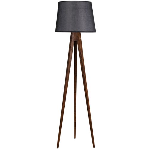 Tripod Ceviz Lambader Pramit Hasır Siyah Abajurlu Black
Walnut Floor Lamp slika 2