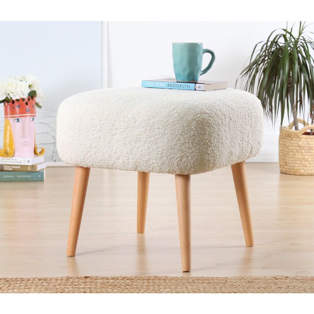Moouv 7096 - Bijeli Pouf slika 2