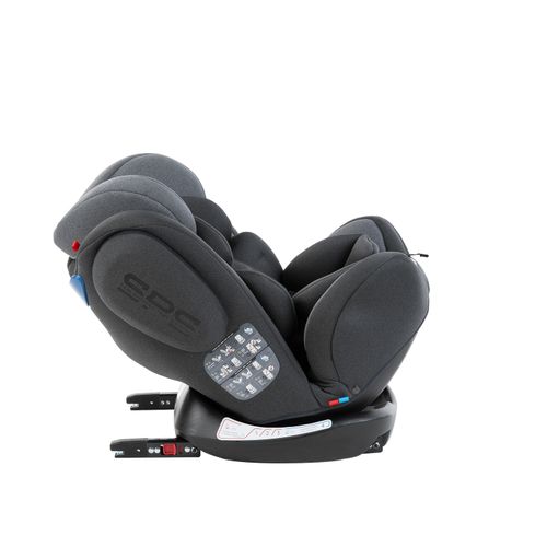 Kikka Boo autosjedalica 4 Fix DOUBLE ISOFIX Dark Grey slika 5