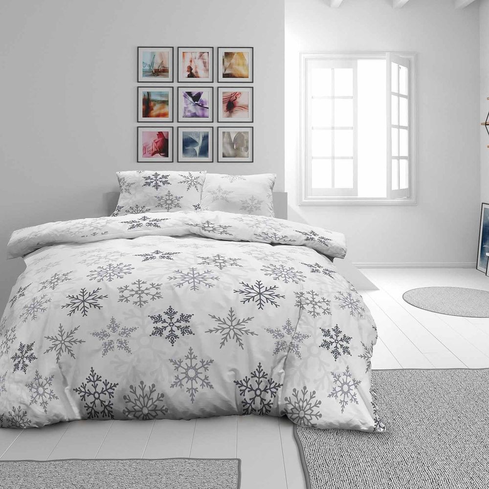 Posteljina od flanela Svilanit Ivy  200x200 2x50x70 cm slika 1