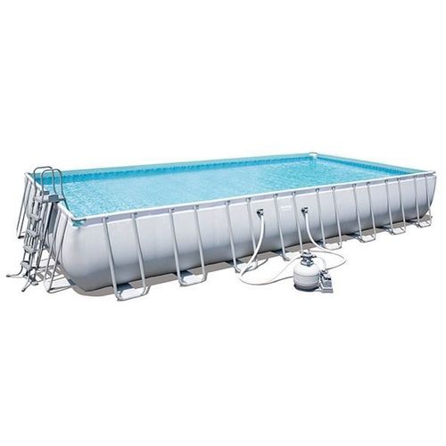 Bestway montažni bazen Power Steel sa filtar pumpom i ljestvama – 956x488x132 cm slika 1