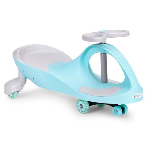 Ecotoys Wiggle Guralica Za Decu Led Točkovi Blue  slika 2