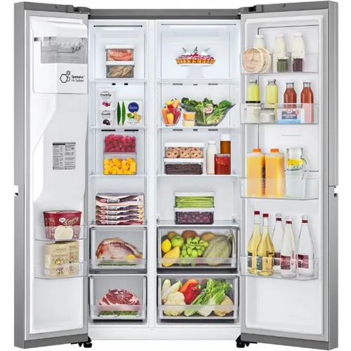 LG GSJV70PZTE Door-in-Door™ Side-by-Side frižider, DoorCooling+™ i ThinQ™ tehnologija, kapacitet 635L slika 11
