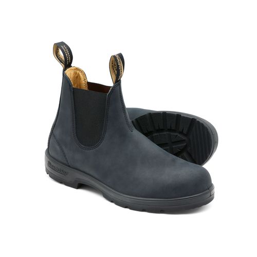 Blundstone 587 unisex kožne čizme - rustik crne slika 2