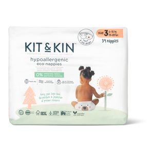 KIT&amp;KIN pelene  veličina  3, (6-10 kg) 32 kom 54134N kom 54134N