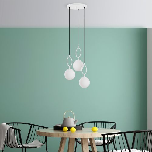 Ring - 13437 White Chandelier slika 3