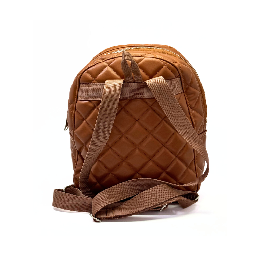 ILEA Ženski ruksak Topstitch, Kamel slika 3
