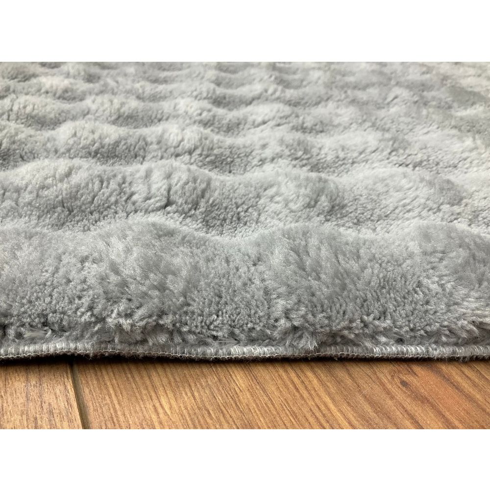 Tepih Puffy Bubble Duz , boja siva (200 x 290 cm)  - izložbeni artikl (oštećenja ambalaža) slika 9