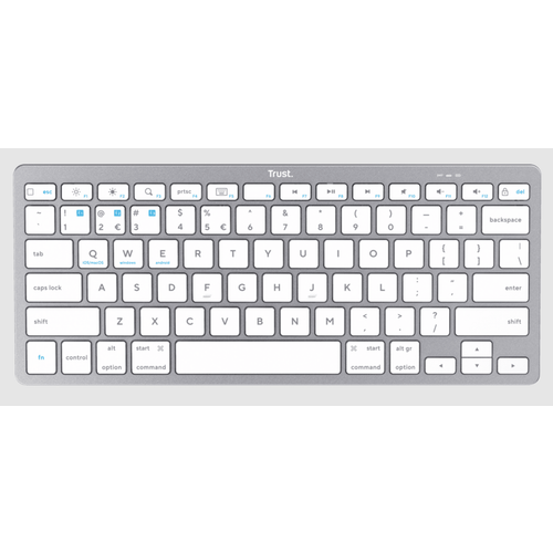 Trust Basics BT wls Tastatura ultra-thin, wireless, bijela, US layout, BT 4.0, 10m range slika 3