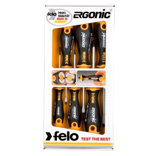 Set šrafcigera Felo Ergonic SL/PH/PZ 40097118 7 kom slika 3