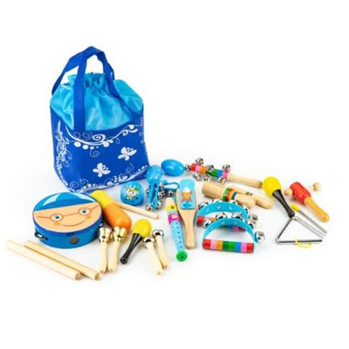 Eco Toys Muzički Set 16 Instrumenata + Torba slika 2