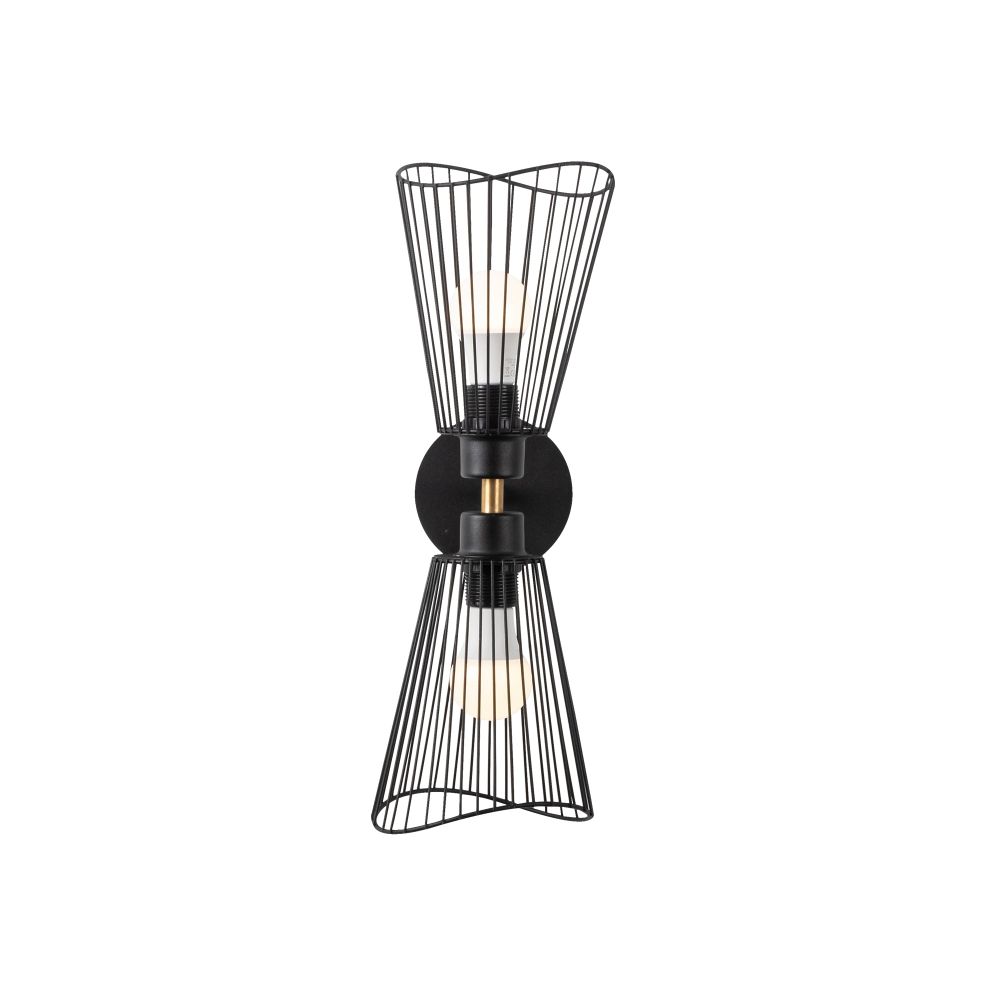 Zeyno - Crna Zidna Lampa 3295 slika 2