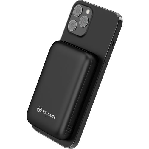 TELLUR POWER BANK WPD101 Compact Pro 10000mAh, 2xQC3.0 22.5W + PD20W+Qi 15W, MagSafe slika 1