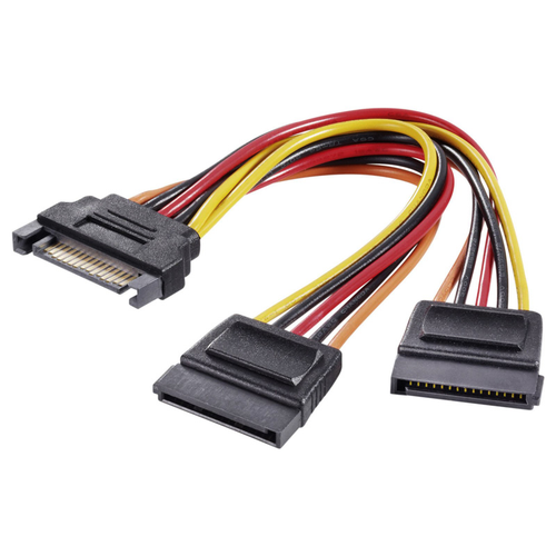 Adapter power SATA na 2x power SATA slika 1