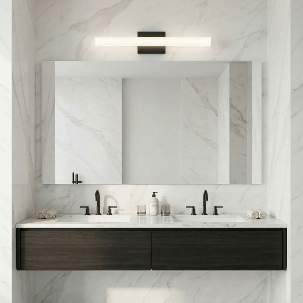 Zidni svijećnjak LED 42CM APP1854-1W BLACK slika 7