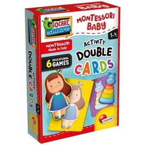 Montesori Baby Edukativna kutija Activity Double Cards Lisciani 100620