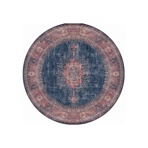 Conceptum Hypnose Tepih QUEEN, promjer: 150 cm, Blues Chenille - Dark Blue AL 26 slika 2