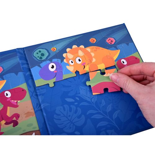 Magnetne puzzle - Dinosaur slika 4