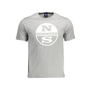 NORTH SAILS MEN'S SHORT SLEEVE T-SHIRT GRAY