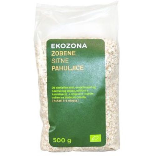 Ekozona pahuljice zobene sitne 500g slika 1