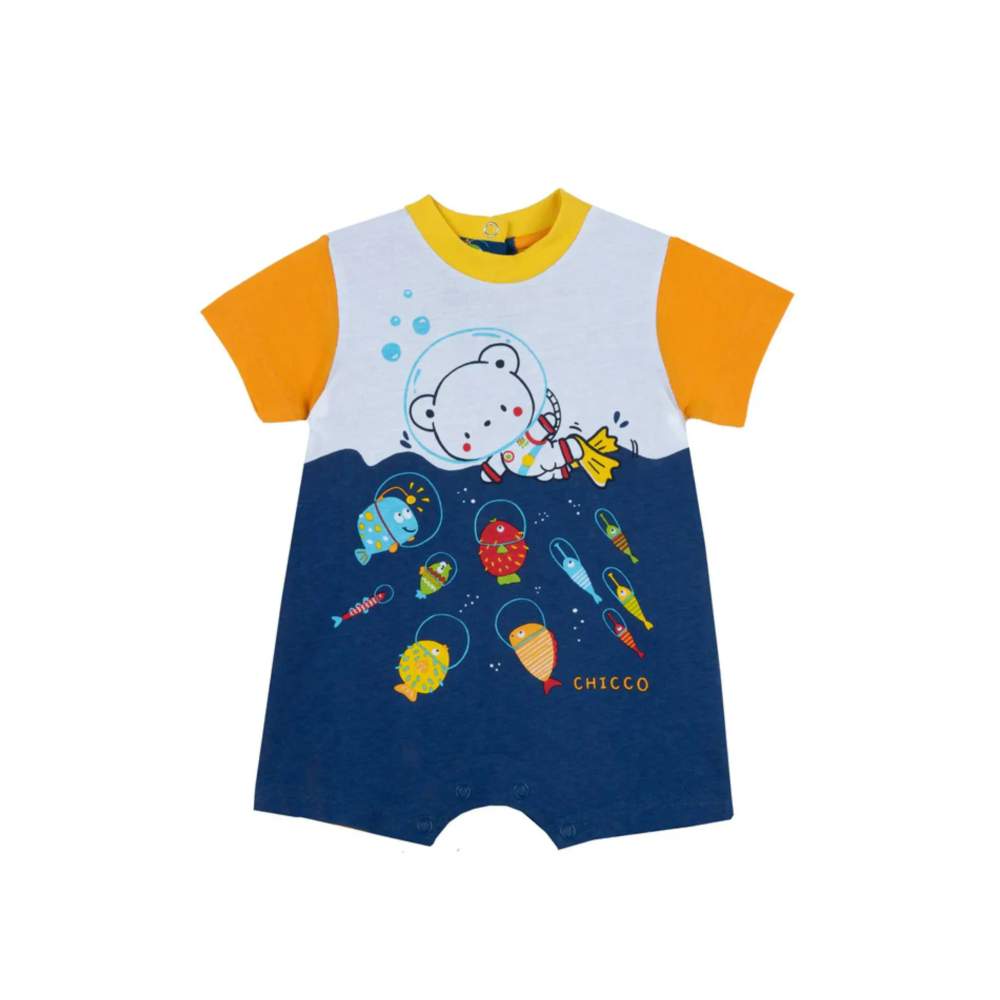 Chicco Kombinezon za bebe Medo, Teget slika 1