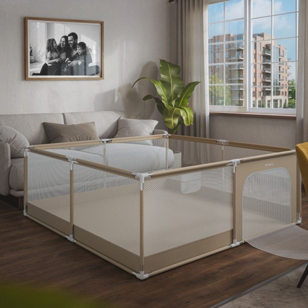 Dječje igralište Cozy 28 bež boje - 200 cm slika 3