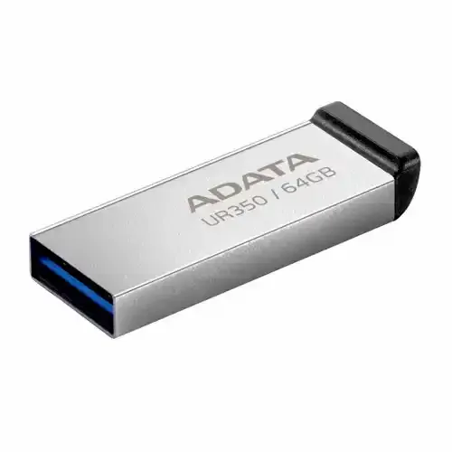 USB Flash 64 GB AData3.2 Gen 1 UR350-64G-RSR/BK slika 1