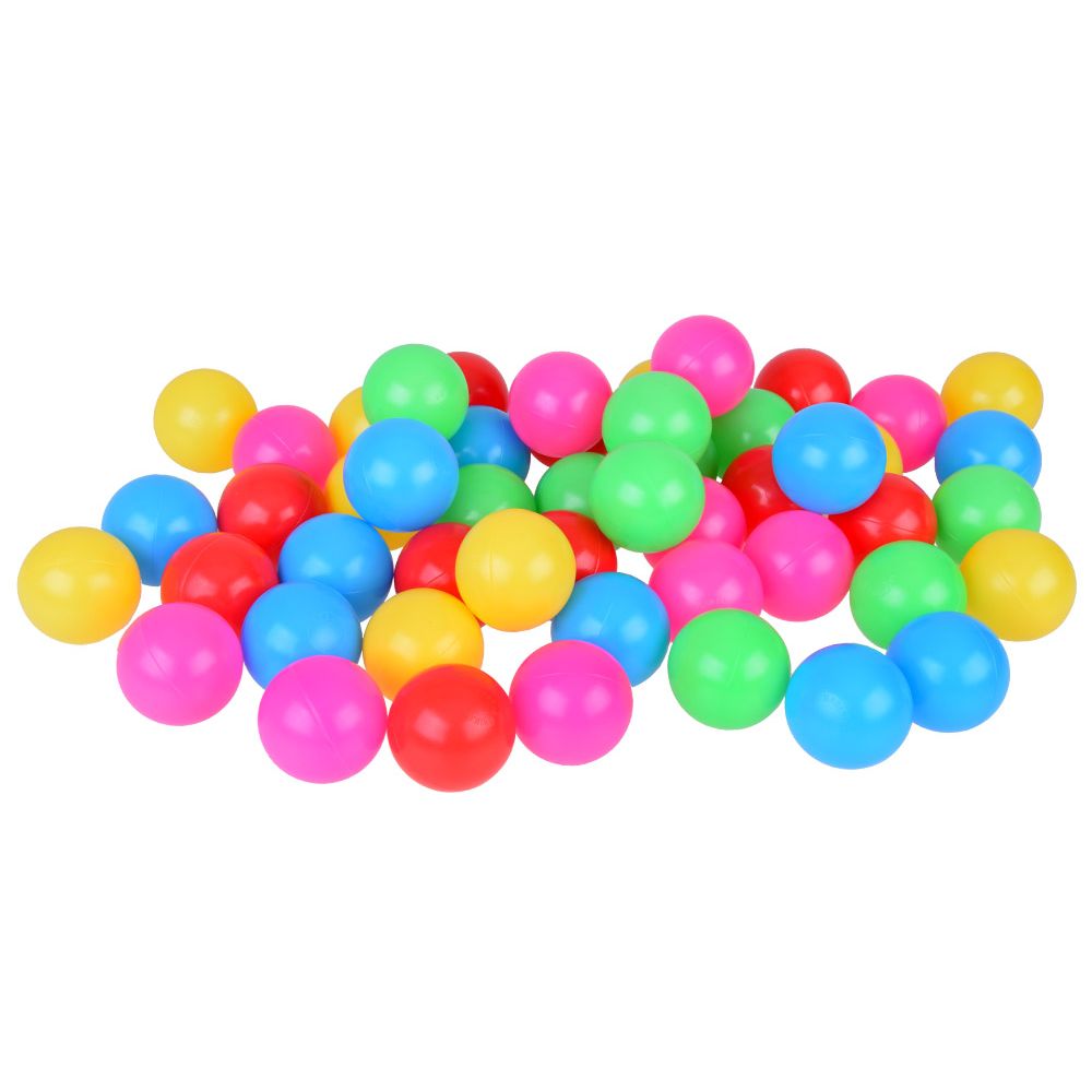Šarene kuglice kuglice za bazen 6 cm 50 kom mekane plastične kuglice za5411 slika 3