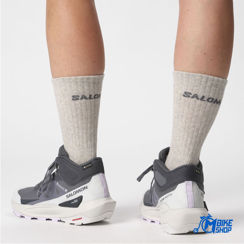 Salomon Ženske gležnjerice Elixir Activ MID GTX, India Ink/Glacier Gray/Orchid Petal slika 8