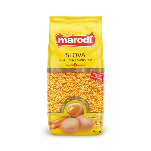 Marodi Slova s jajima i mrkvom 400g slika 1