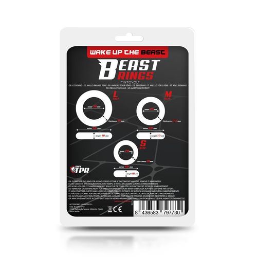 Beast Rings komplet penis prstenova slika 10