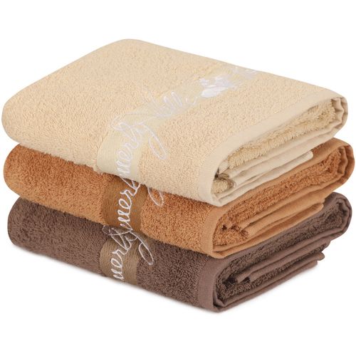 L'essential Maison 409 - Cream, Caramel, Brown Cream
Caramel
Brown Hand Towel Set (3 Pieces) slika 1
