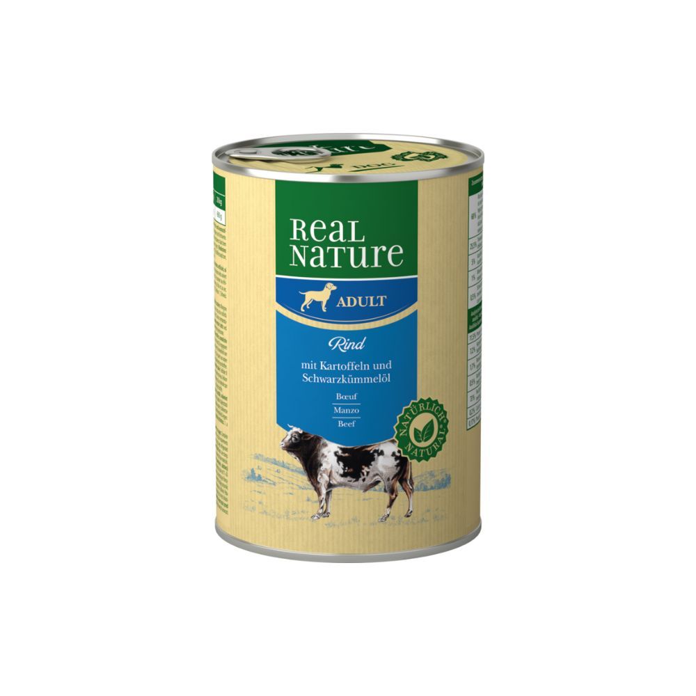 Real Nature Adult govedina 400 g slika 1
