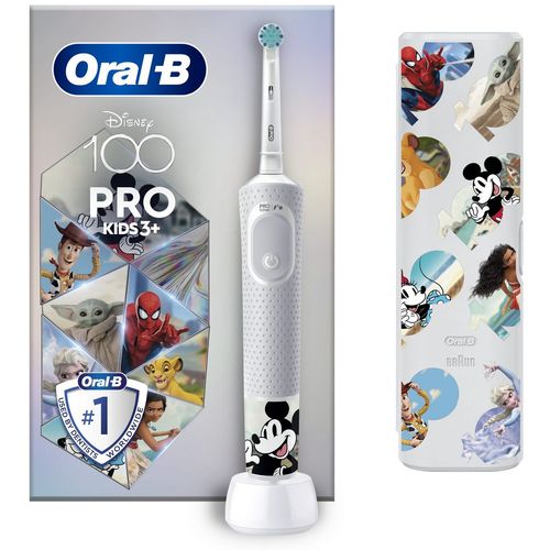 Oral-B električna četkica Pro Kids 3+ Disney+putna torbica slika 1