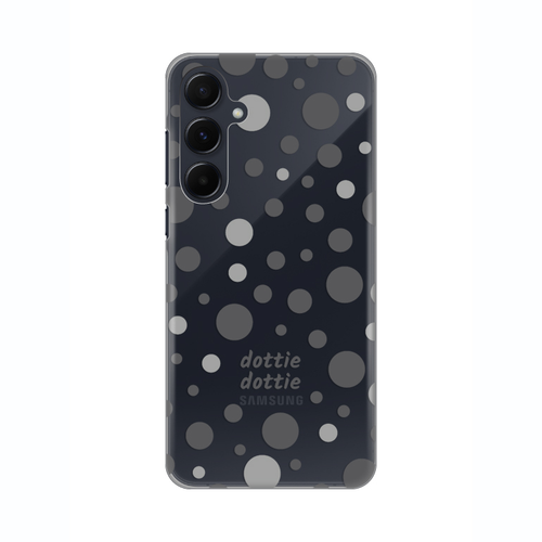 Torbica Silikonska Print Skin za Samsung A556B Galaxy A55 Dottie Dottie Gray slika 1