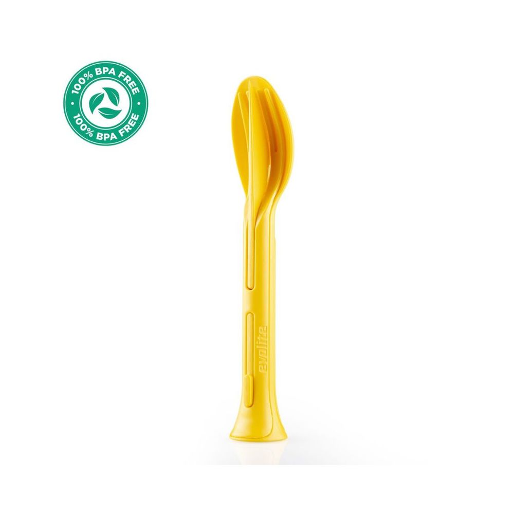 Evolite Set kašika, viljuška i nož Combo Cutlery, Žuta slika 3