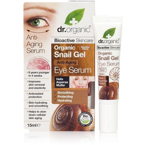  Dr. Organic PUŽEVA SLUZ serum za oči15ml slika 1