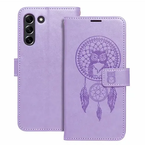 MEZZO Book case preklopna torbica za SAMSUNG GALAXY S21 FE dream catcher purple slika 1