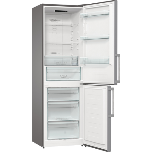 Gorenje NRK6192ES5F Kombinovani frižider, NoFrost Plus, Visina 185 cm, Širina 60 cm, Siva metalik slika 6