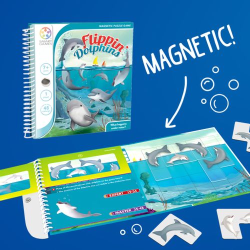 SmartGames Logička igra Flippin’ Dolphins - 1722 slika 4