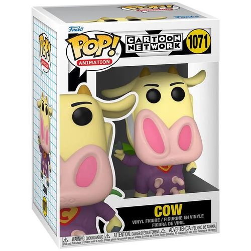 Cow & Chicken POP! Vinyl Figure Superhero Cow slika 1