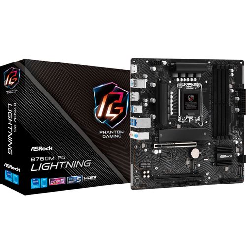 ASROCK B760M PG LIGHTNING matična ploča slika 1