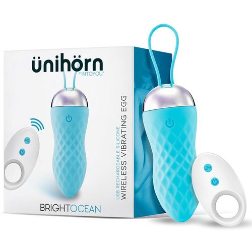 Unihorn Brightocean Egg vibrator tirkizni slika 1