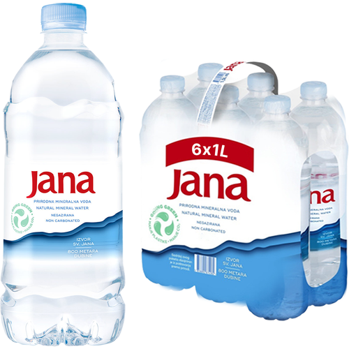 Jana pet 1,0l paket- 6komada slika 1